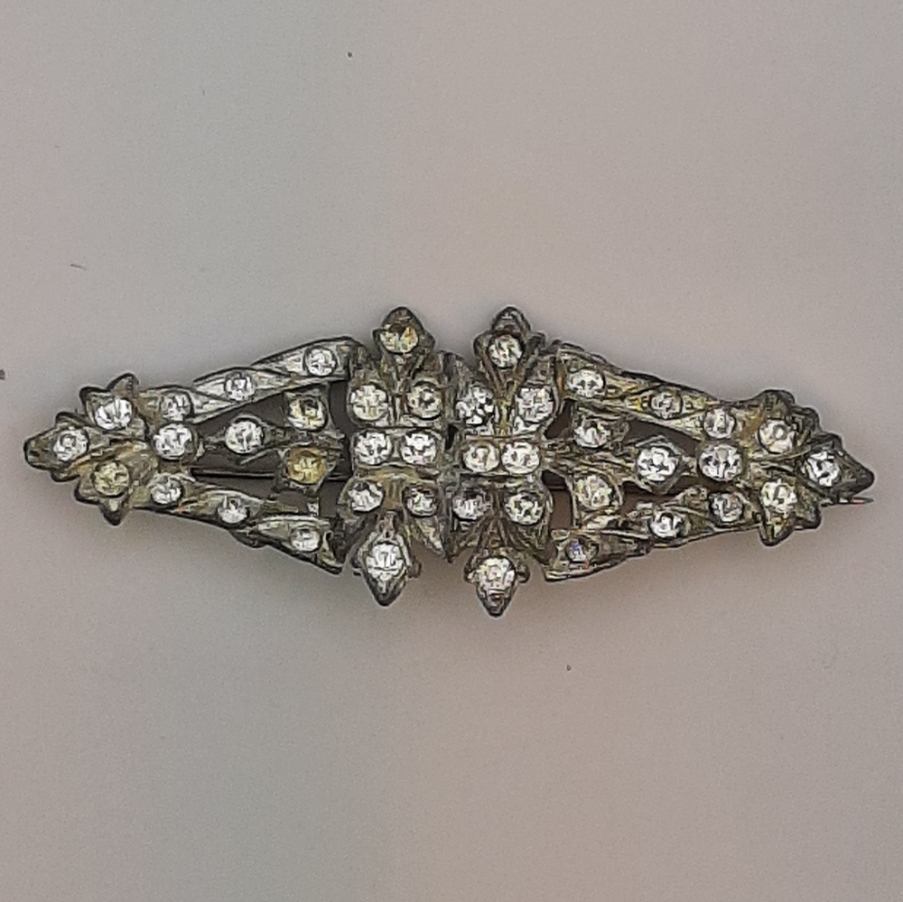 Vintage Rhinestone Brooch - Picture 3 of 5
